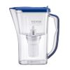 Water Filter Pitcher 9 Cup 5-stage Water Filter Dispenser 40 Gallons No BPA