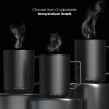 12oz. Stainless Steel Self Heating Coffee Mug with Lid, 3.5" x 3.5" x 5"