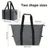 Collapsible Cooling Shopping Bag – 5.28 Gallon Capacity with Thermal Insulation for Fresh Food Storage