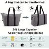 Heavy-Duty Cooling Tote Bag – 5.28 Gallon Capacity for Beach, Camping & Grocery Hauling